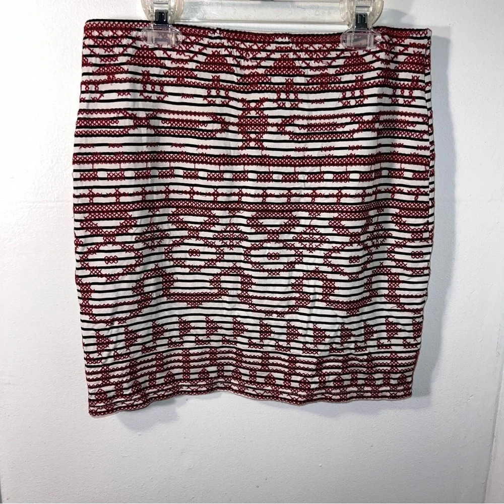 THML,Brandi,S, geometric Aztec pattern embordered… - image 5